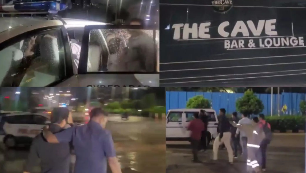 Drugs party busted at Cave oub HYd