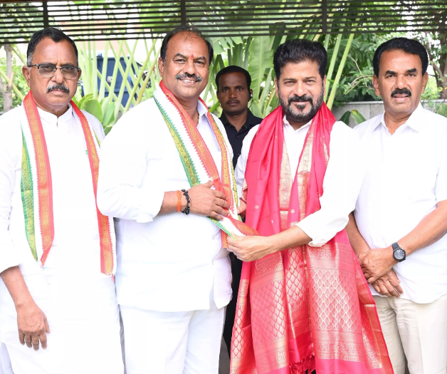 Gadwal MLA Krishna Mohan Reddy joins Congress