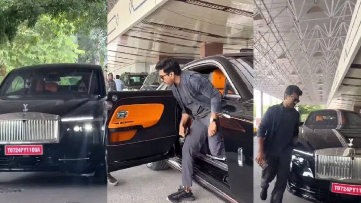Ram charan new luxury car