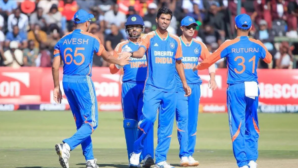 Team India defeat Zimbabwe