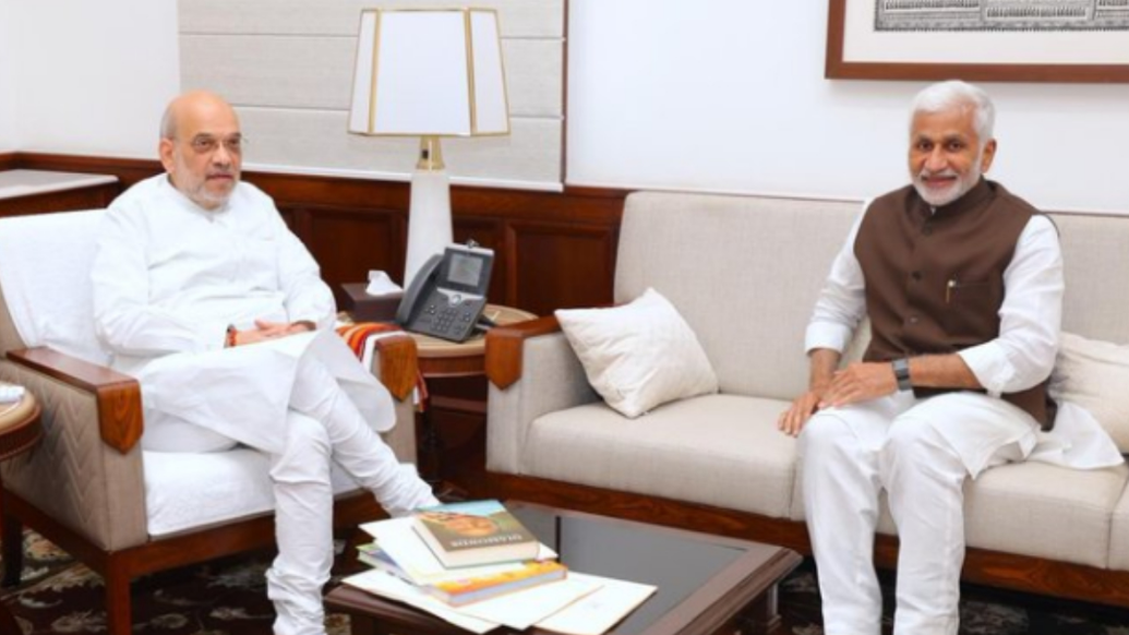 Vijayasai Reddy meets Amit Shah