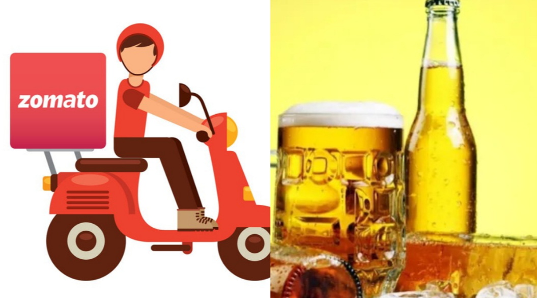 Zomato liquor delivery