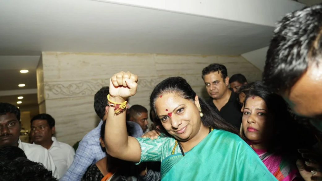 Kavitha withdraws default bail plea