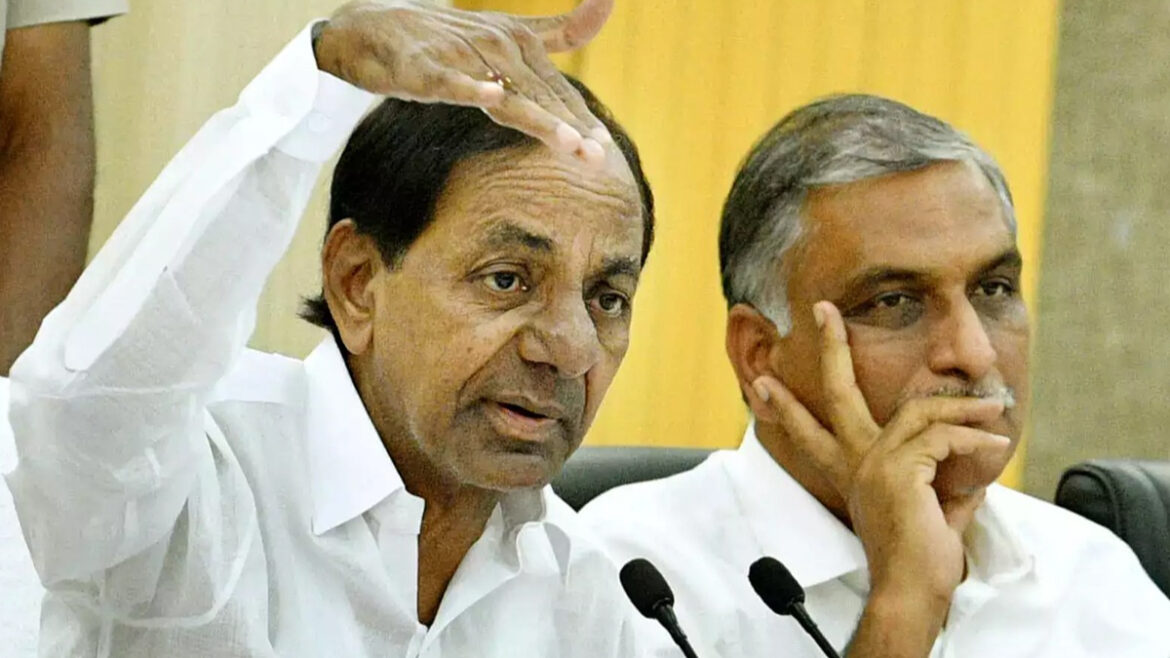 KCR, Harish Rao