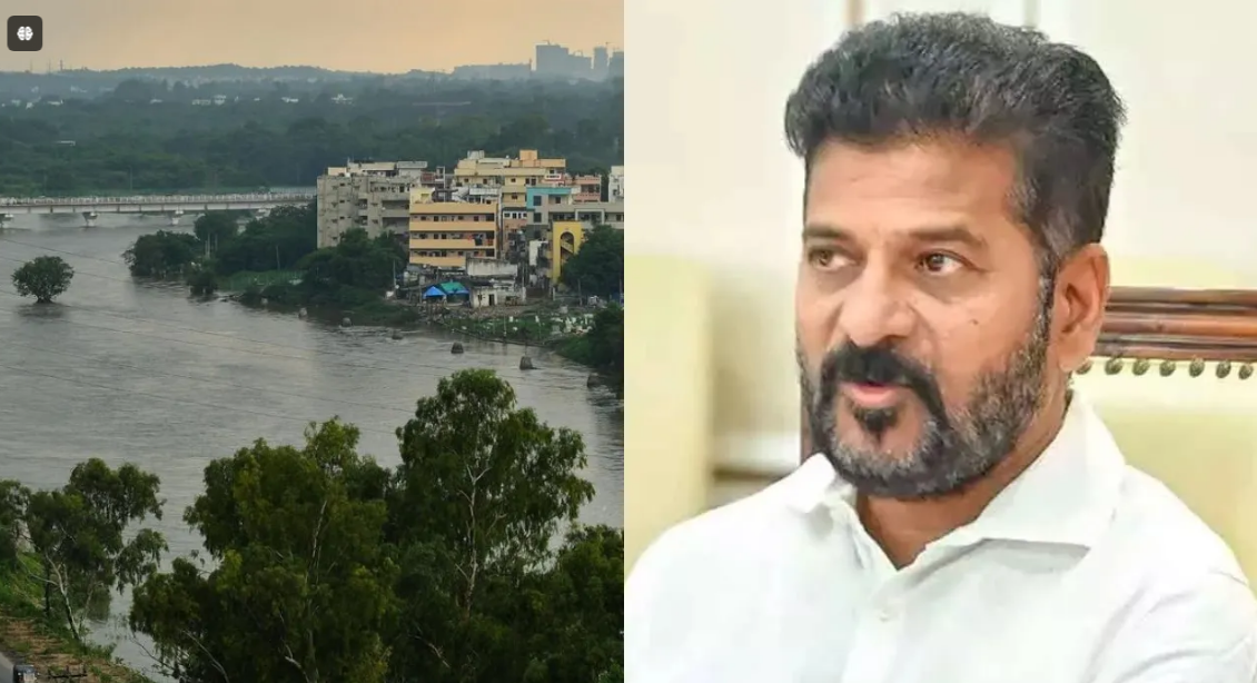 Revanth Reddy Musi river front Revanth Reddy