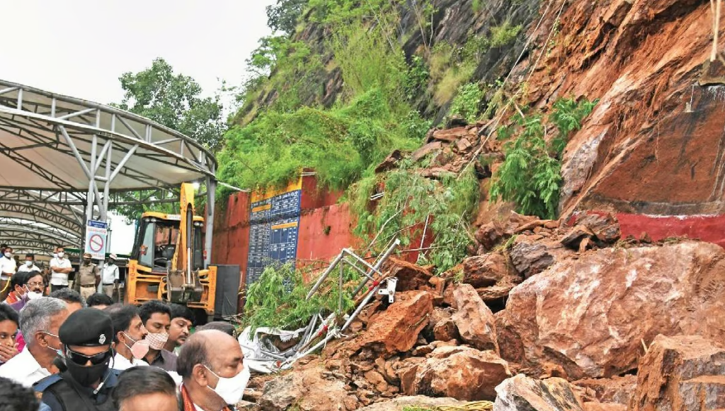 landslide Vijaywaada