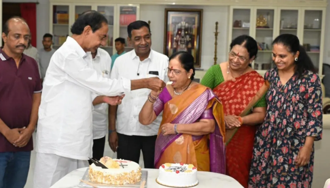 KCR wife birthday celebrations