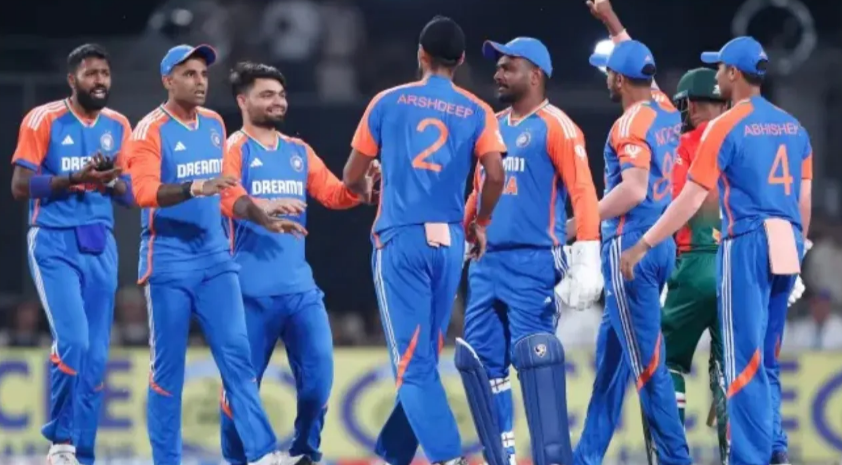 Team India defeat Bangladesh