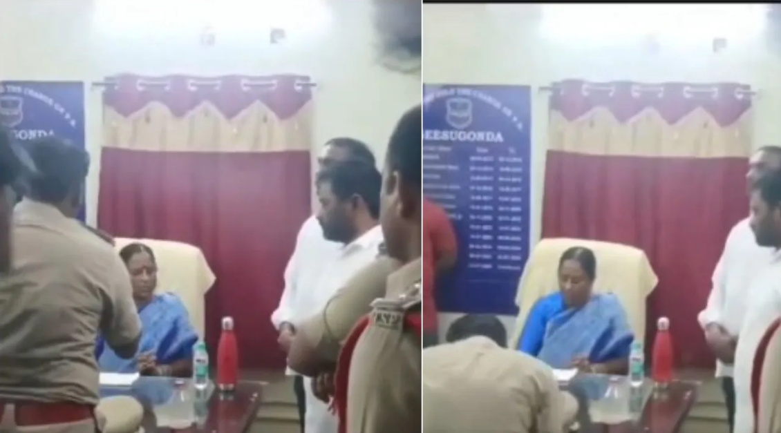 konda surekha in police station Konda Surekha in police station
