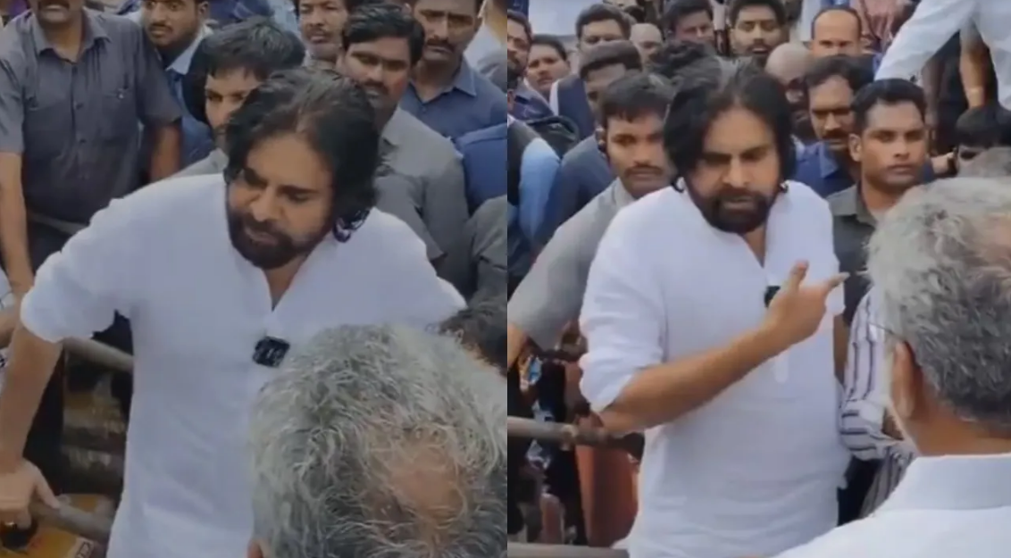 Pawan Kalyan on kakinada rice smuggling