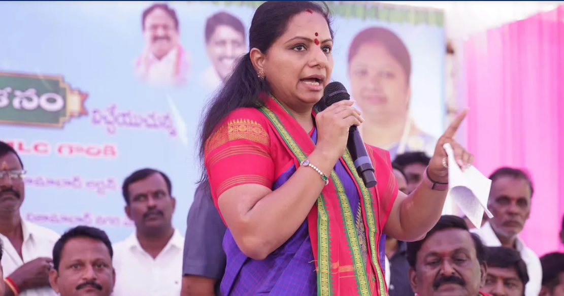 kavitha on Adani issue kavitha on Adani issue