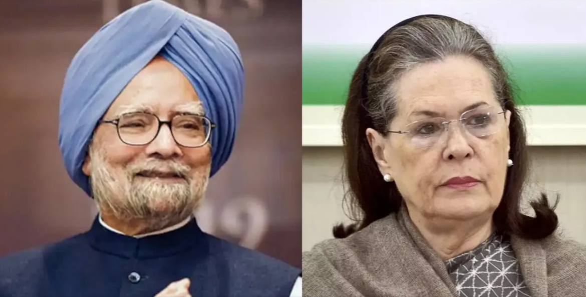 manmohan Sonia Gandhi