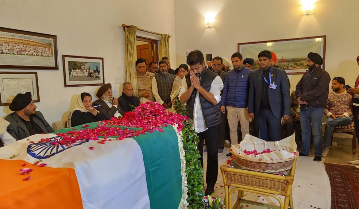 Manmohan Singh Statue