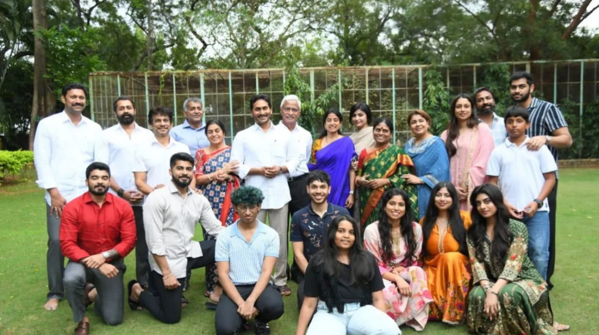 Ys Jagan family christmas