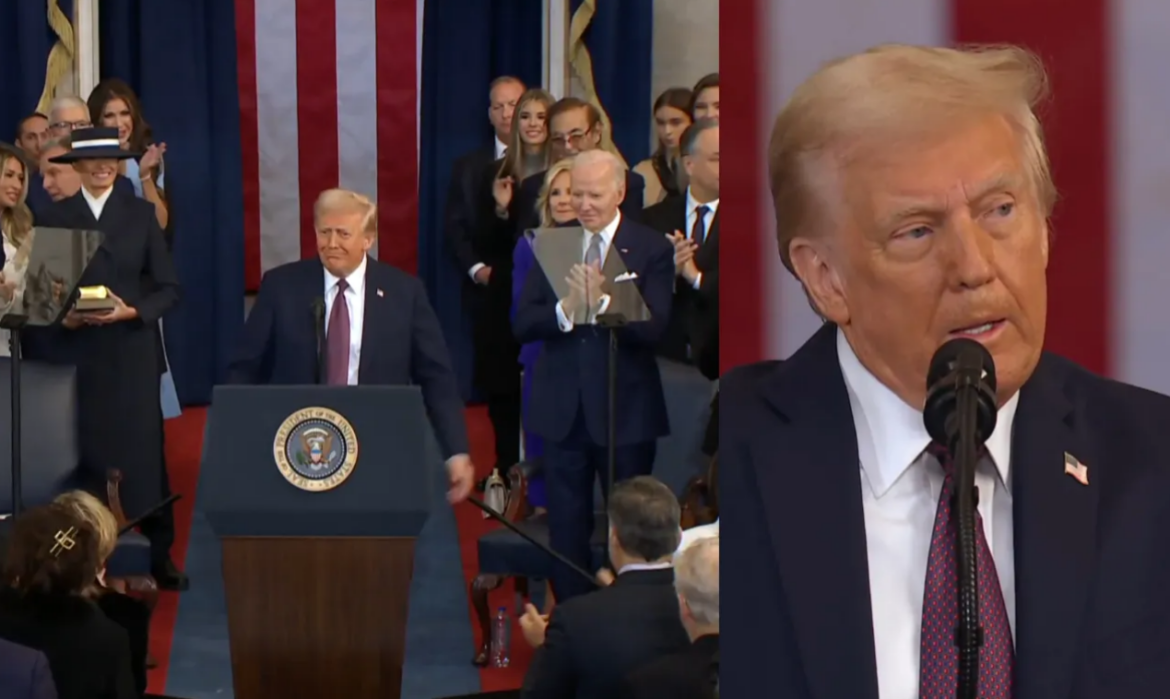 Donald trump swearing