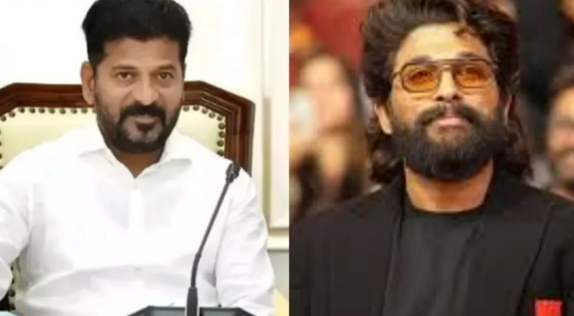 revanth Reddy on Allu Arjun