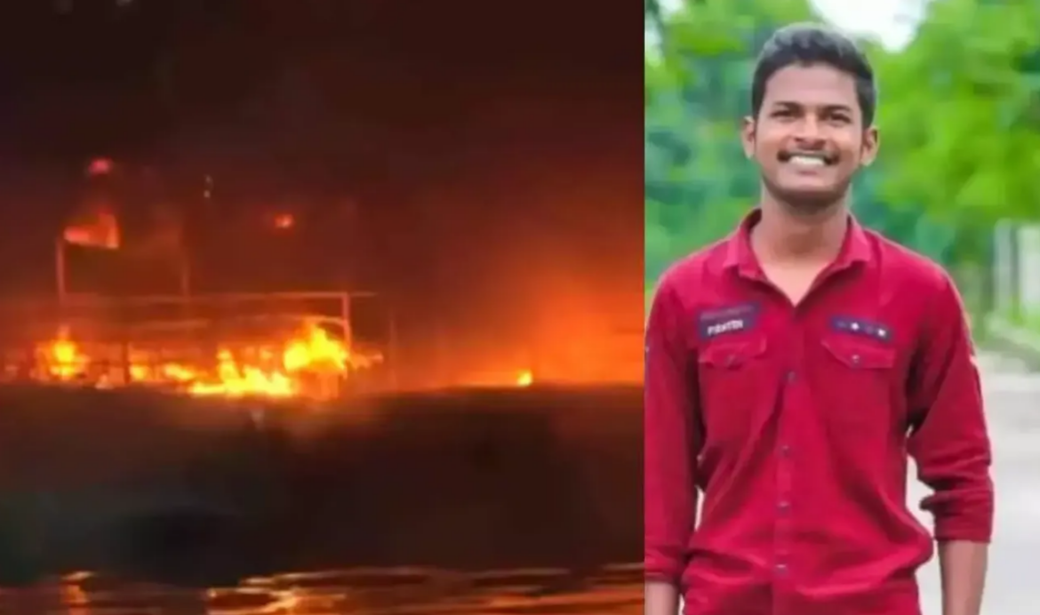 TANK BUND FIRE ACCIDENT Hussain sagar Boat Fire Accident