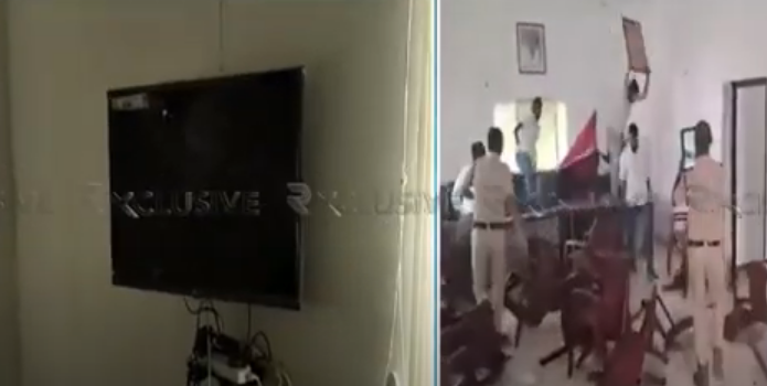 attack on BRS office