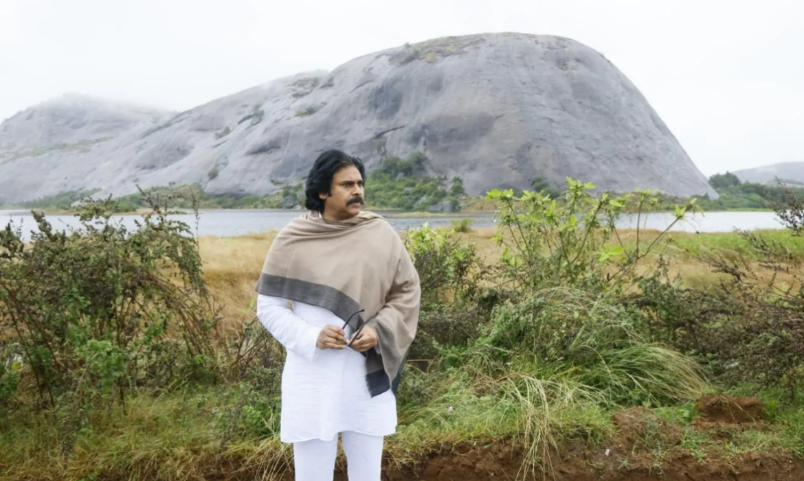 PawanKalyan on wet lands