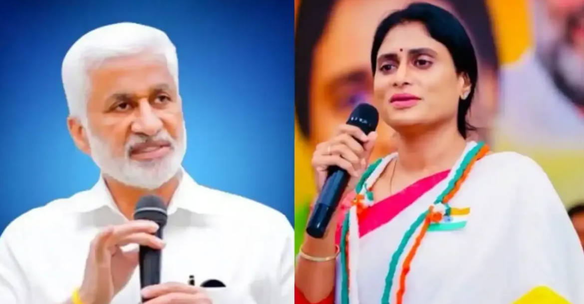 YS Sharmila Vijayasai Reddy