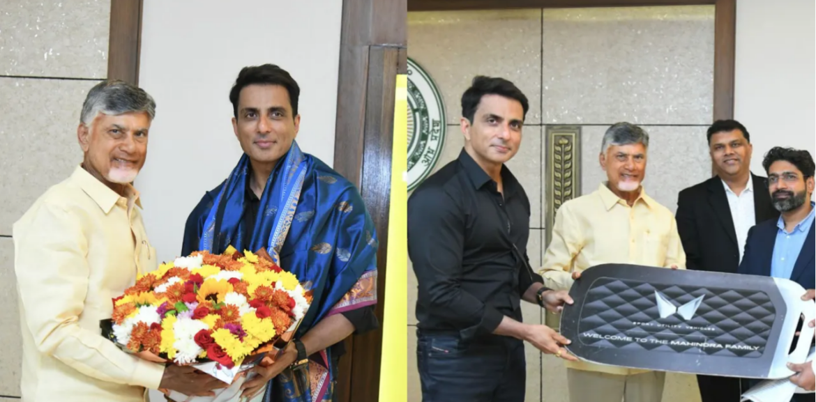 Sonu Sood Meets Chandrababu