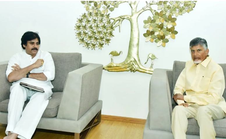 chandrababu Pawan Pawan meets Chandrababu