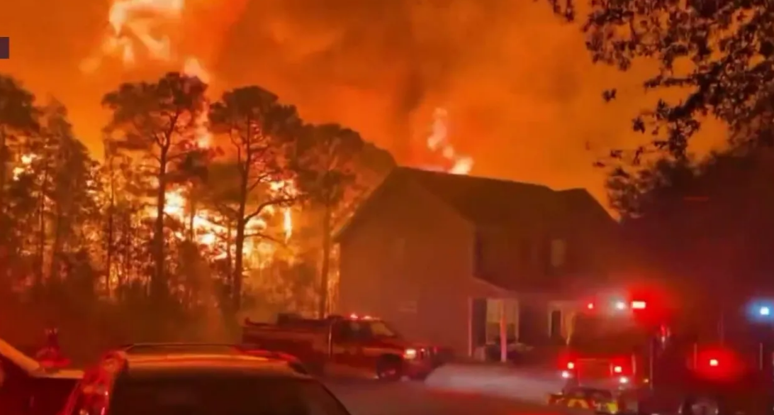 wildfire usa Japan