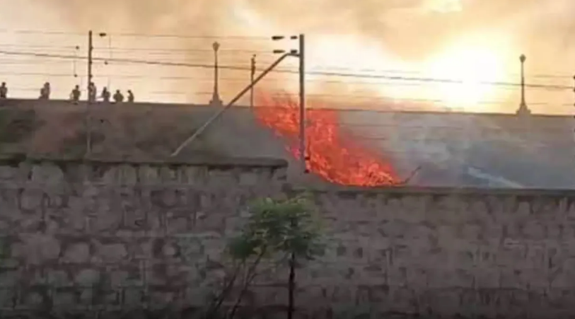FIRE ACCIDENT Nagarjuna Sagar
