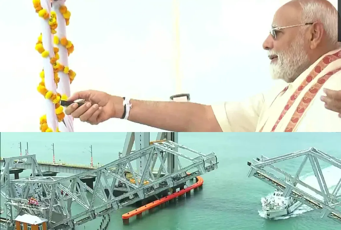 Pamban Bridge PM Modi