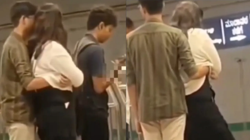 couple romance bengaluru metro