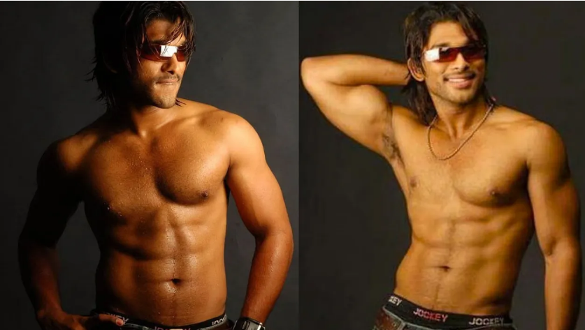 Allu Arjun six pack