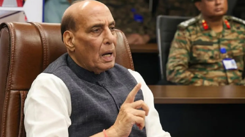 Rajnath Singh to Pak