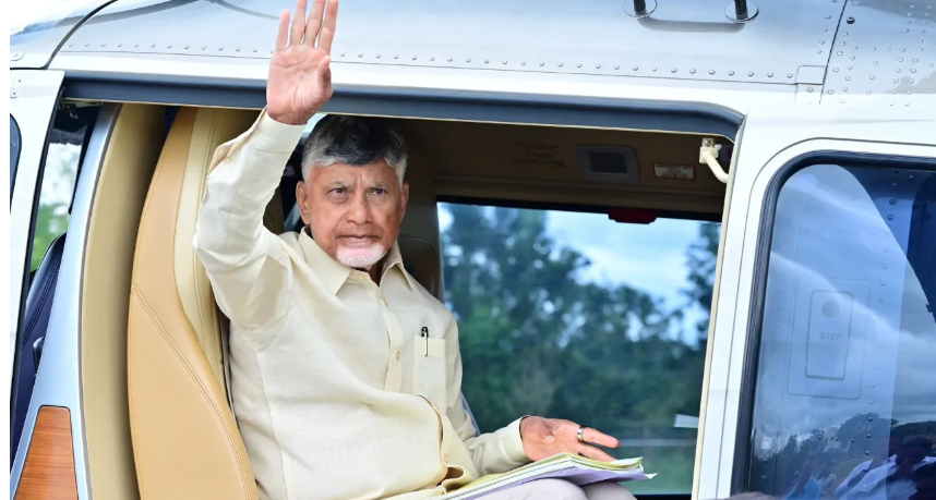 Chandrababu helicopter