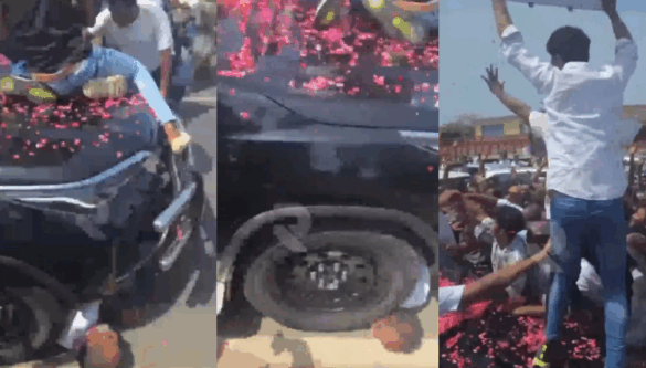 Singayya Death: New Video Raises Questions Over Jagan Convoy Incident - RTV  English
