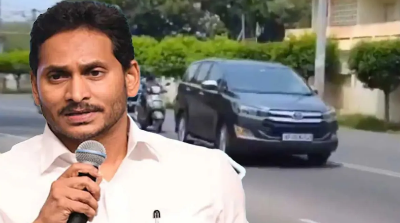 YS jagan convoy