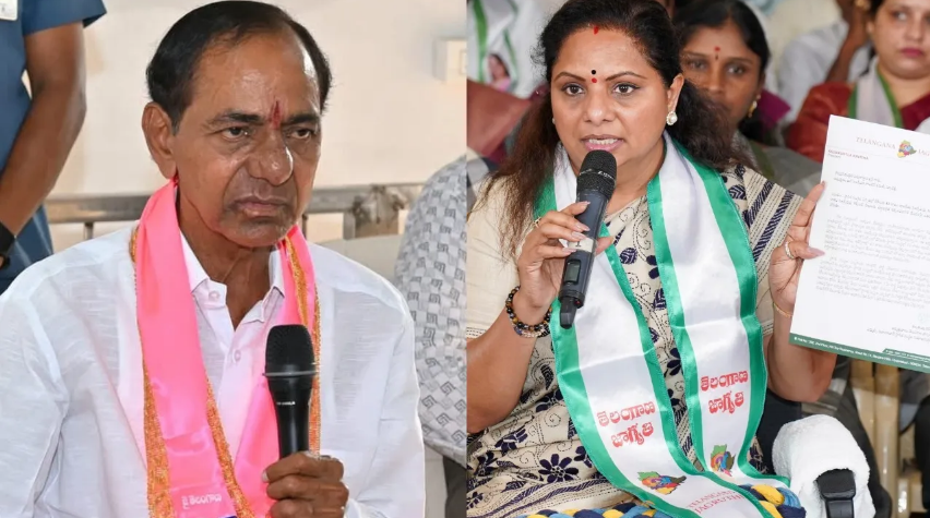 Kavitha KCR visit