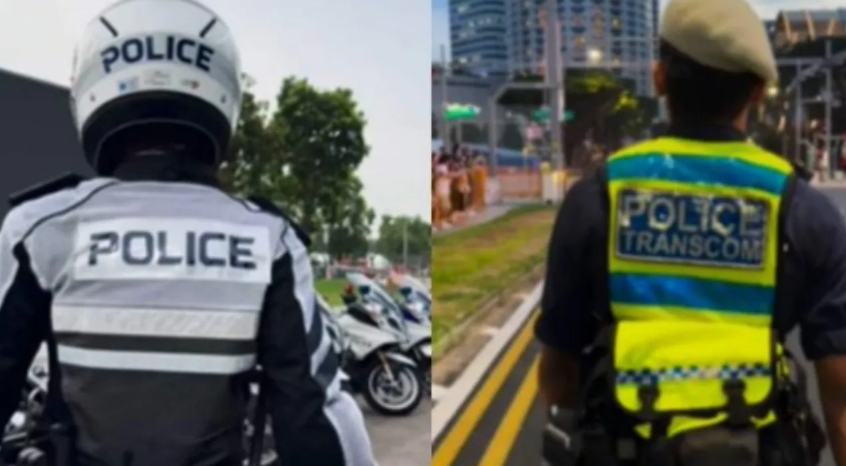 Singapore police rajini