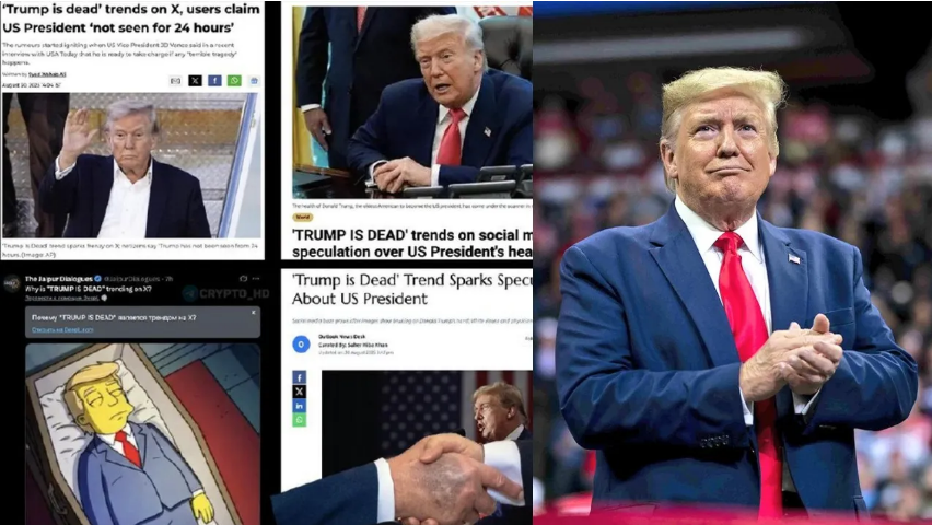 Trump Dead Trump Dead JD Vance