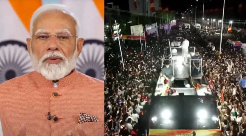 Modi Vijay Road Show
