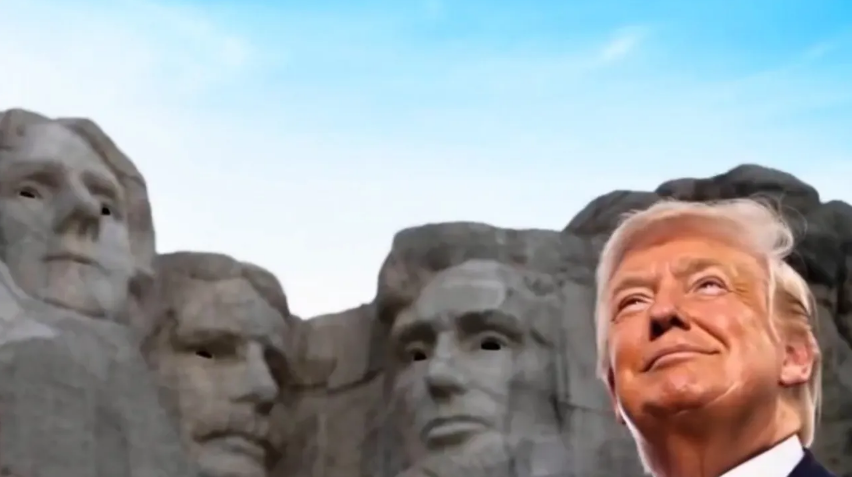 Mount Rushmore Trump