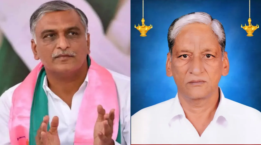 Harish rao father Harish rao father passed away