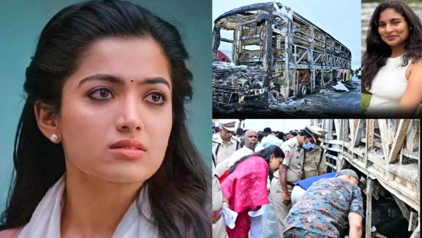Rashmika kurnool bus Rashmika kurnool bus