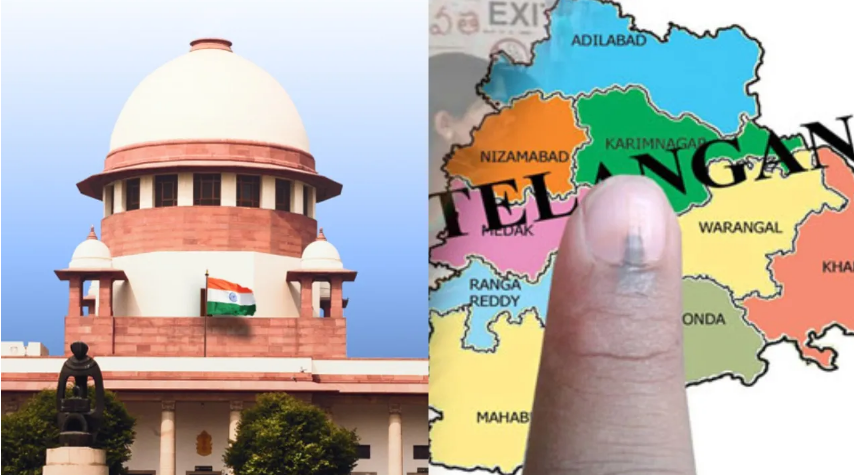 Telangana local body polls sc