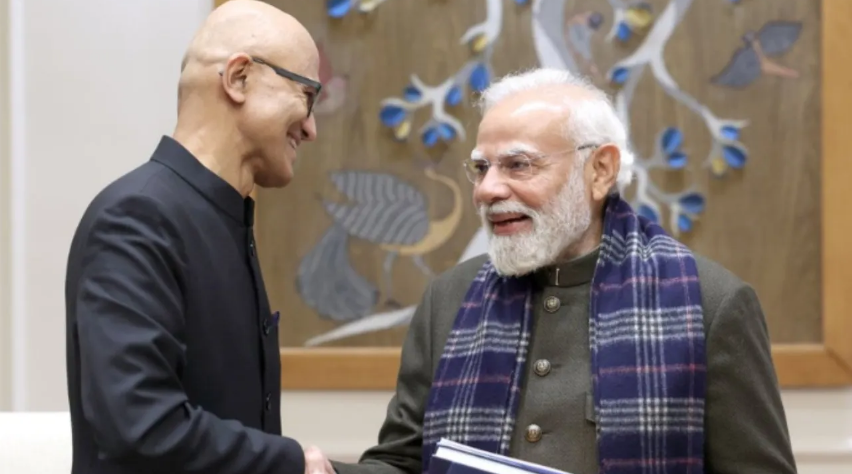 Modi Satya Nadella
