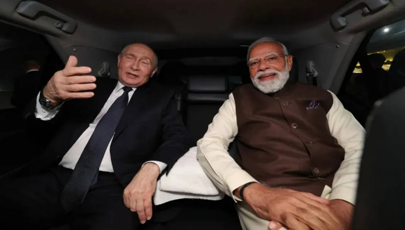 Putin Modi selfie