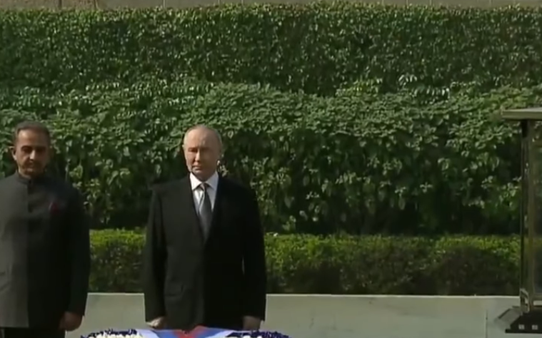 Putin Rajghat