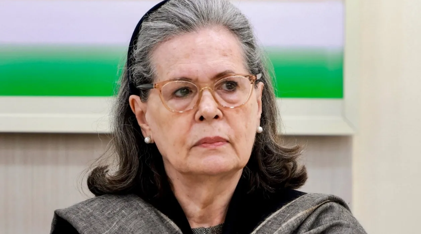 Sonia Gandhi notices